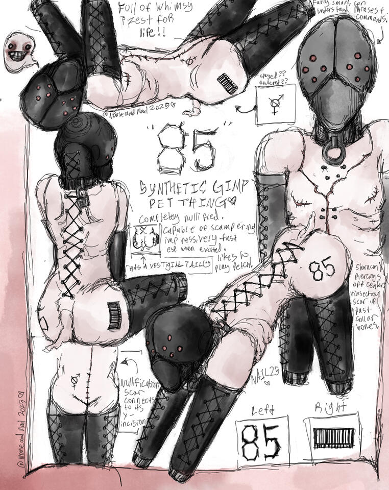 another gimplet... this time 100% synthetic and full of whimsy!